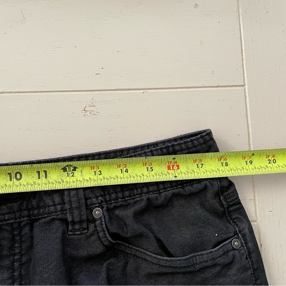 PrAna Mens Pants 36Wx33L Black Pants Stretch Slim Fit Breathe 5 Pocket Logo - Picture 5 of 7